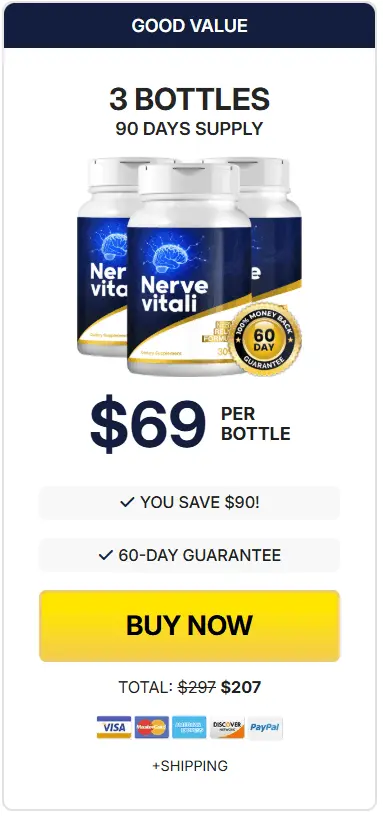 Buy NerveVitali  3 Bottle